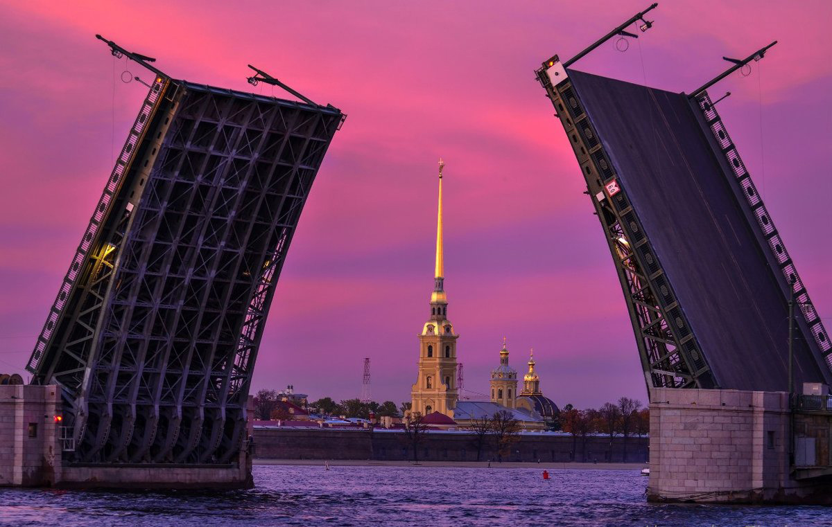 Поющие мосты в Санкт-Петербурге 2017